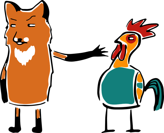 Fox and Cock